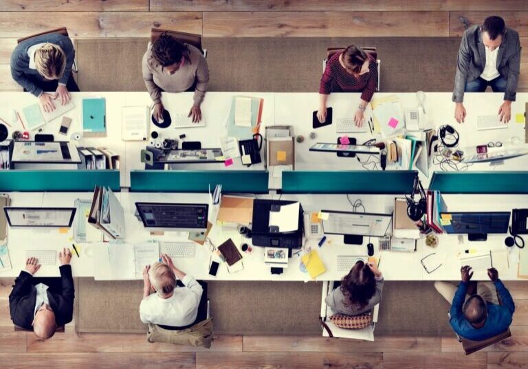 Business People Office Working Corporate Team Concept